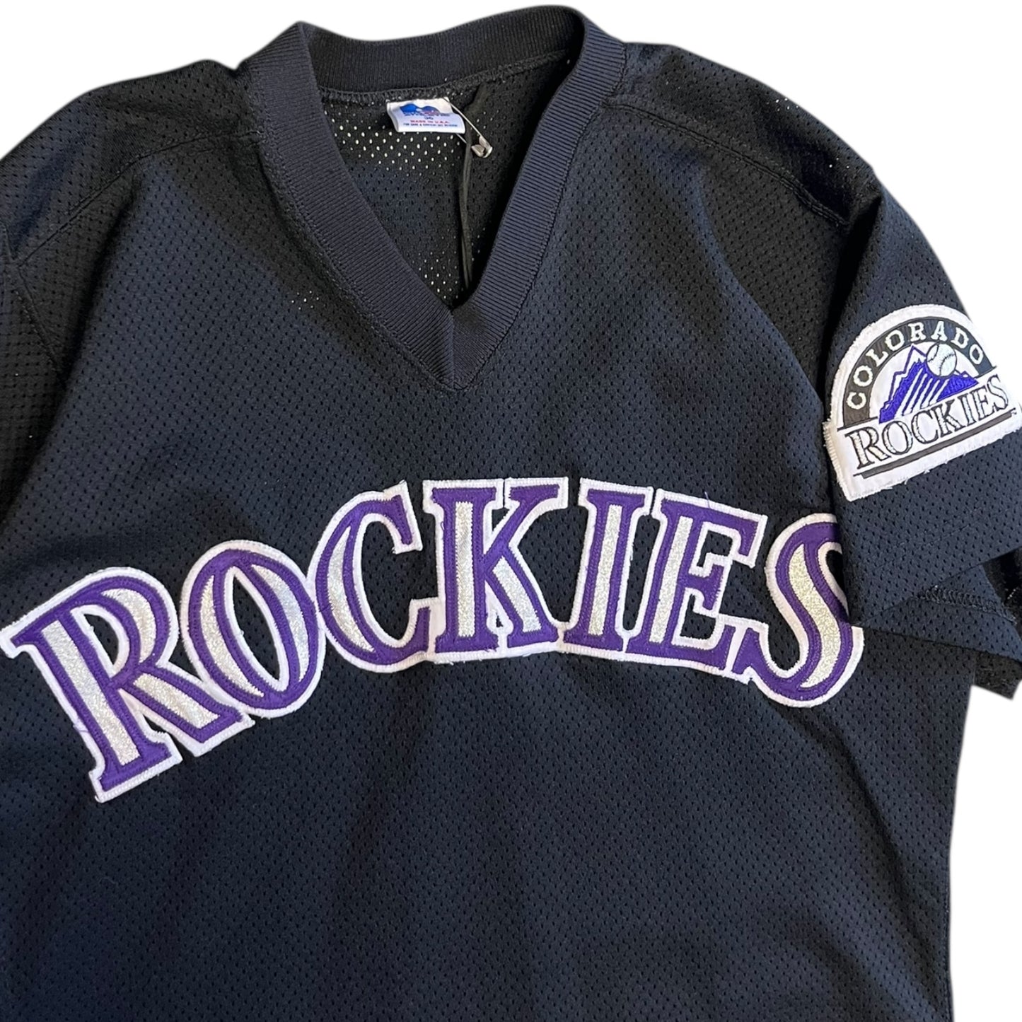 Vintage Women’s Colorado Rockies Baseball Jersey