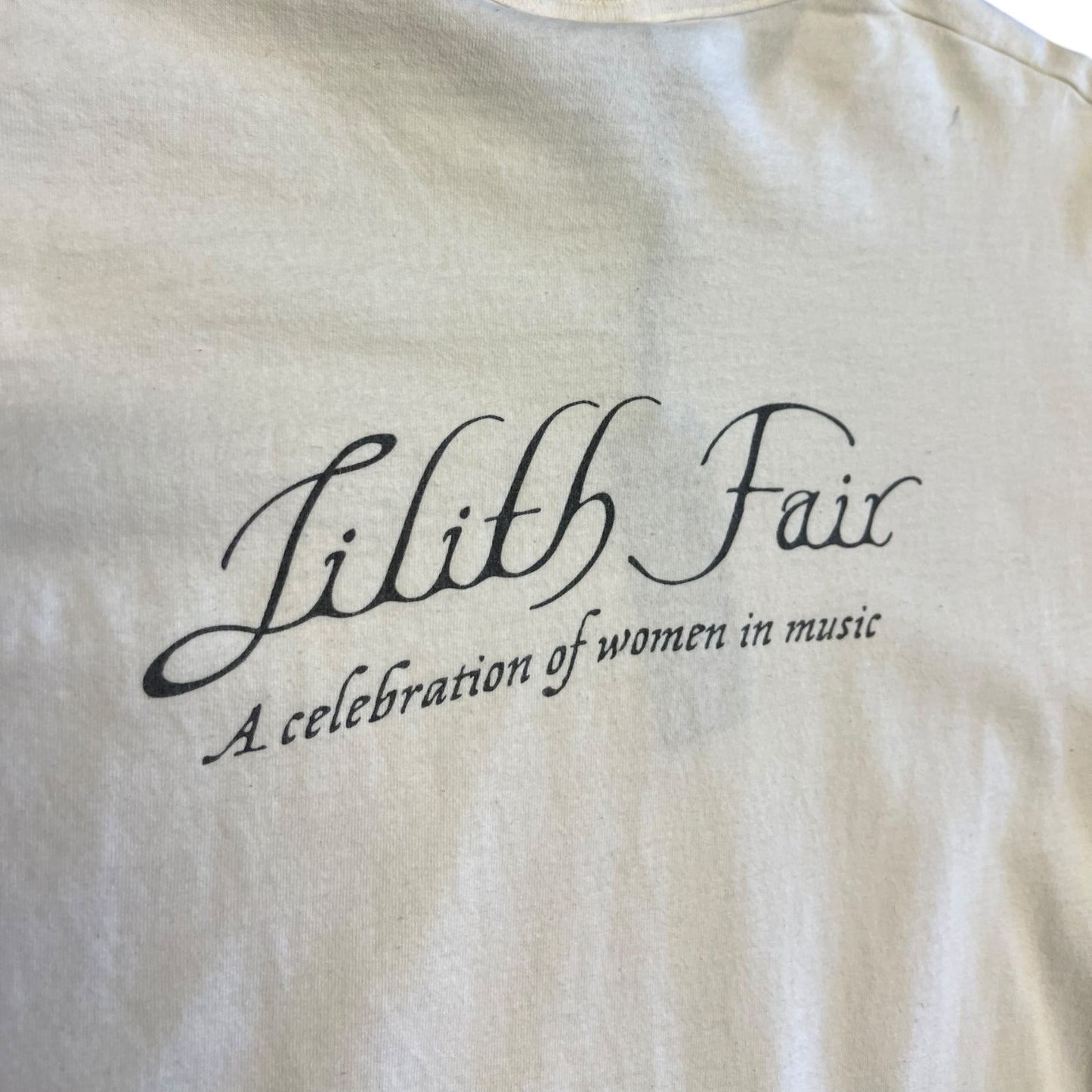 Vintage Lilith Fair Women’s Music Festival L/S White Tee