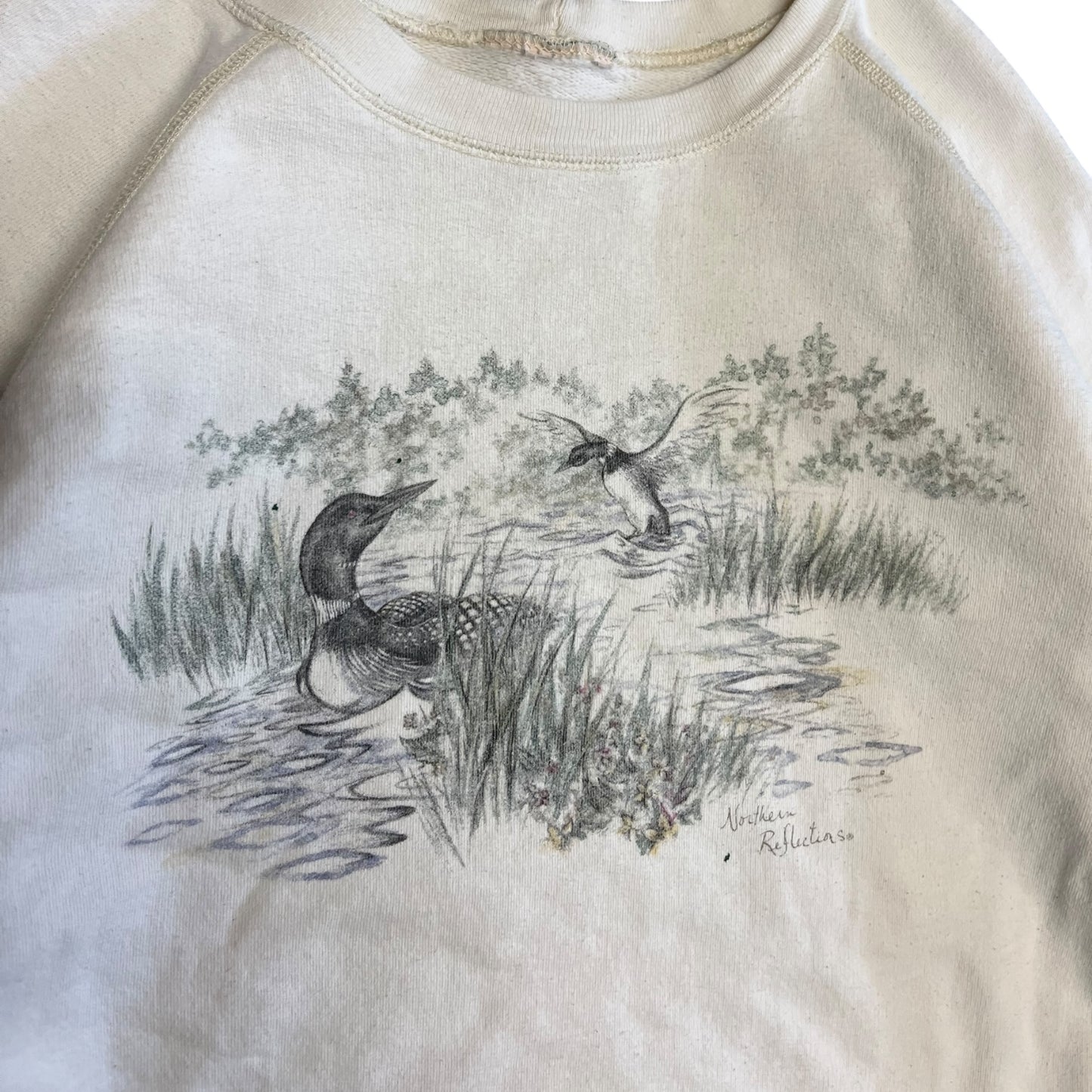 Vintage Northern Reflections Marsh Geese Sweatshirt