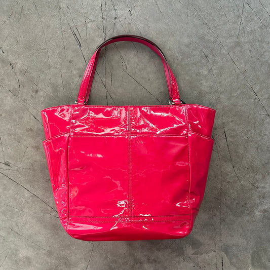 Coach Pink Carrie Tote