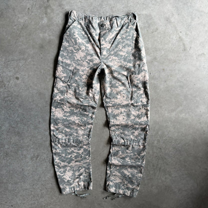 Y2K Military Digital Camo Cargo Fatigue Pants