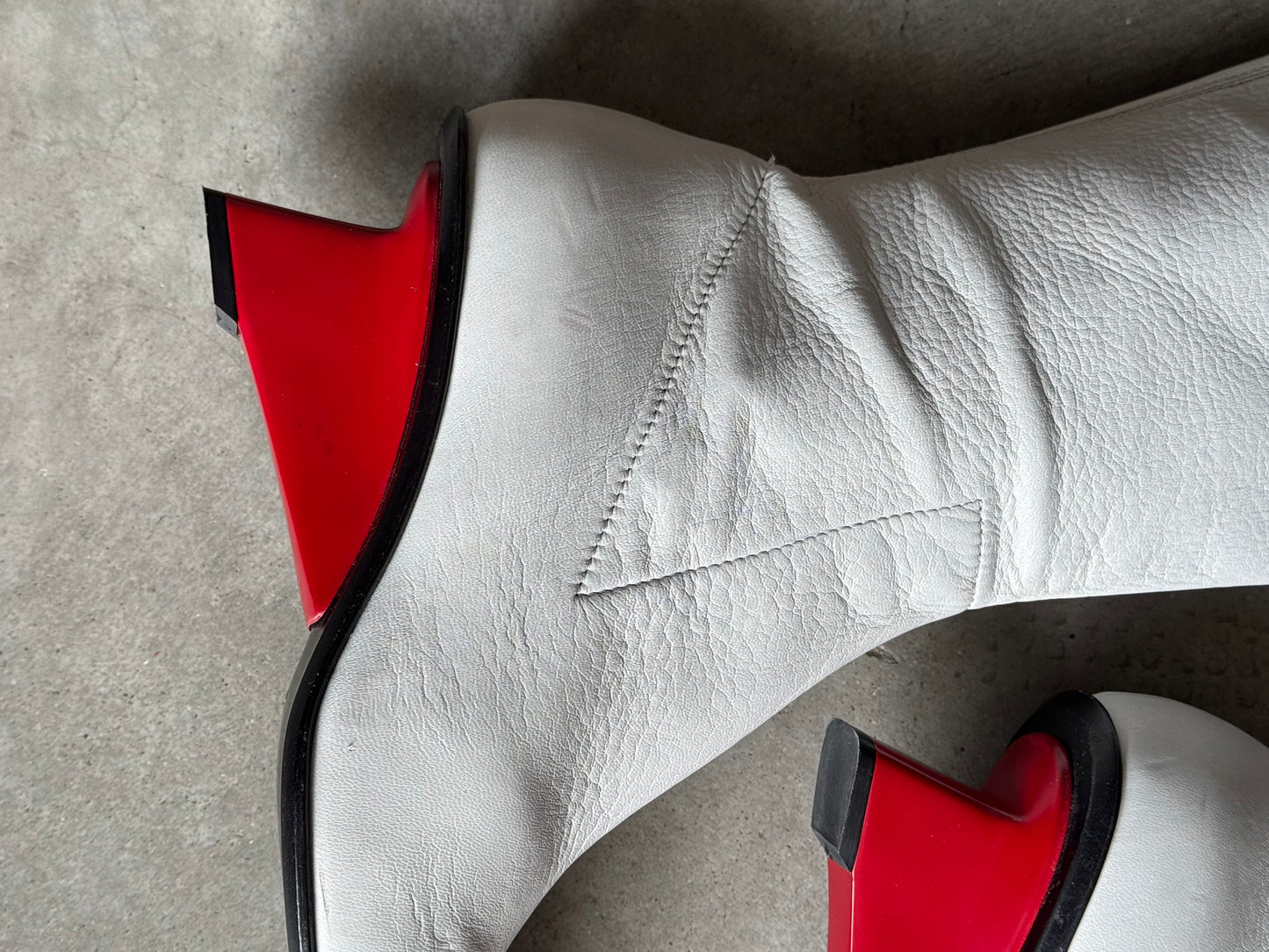 Prada FW98 Boots Powder Blue Deadstock EU 37/US 6.5 Archive