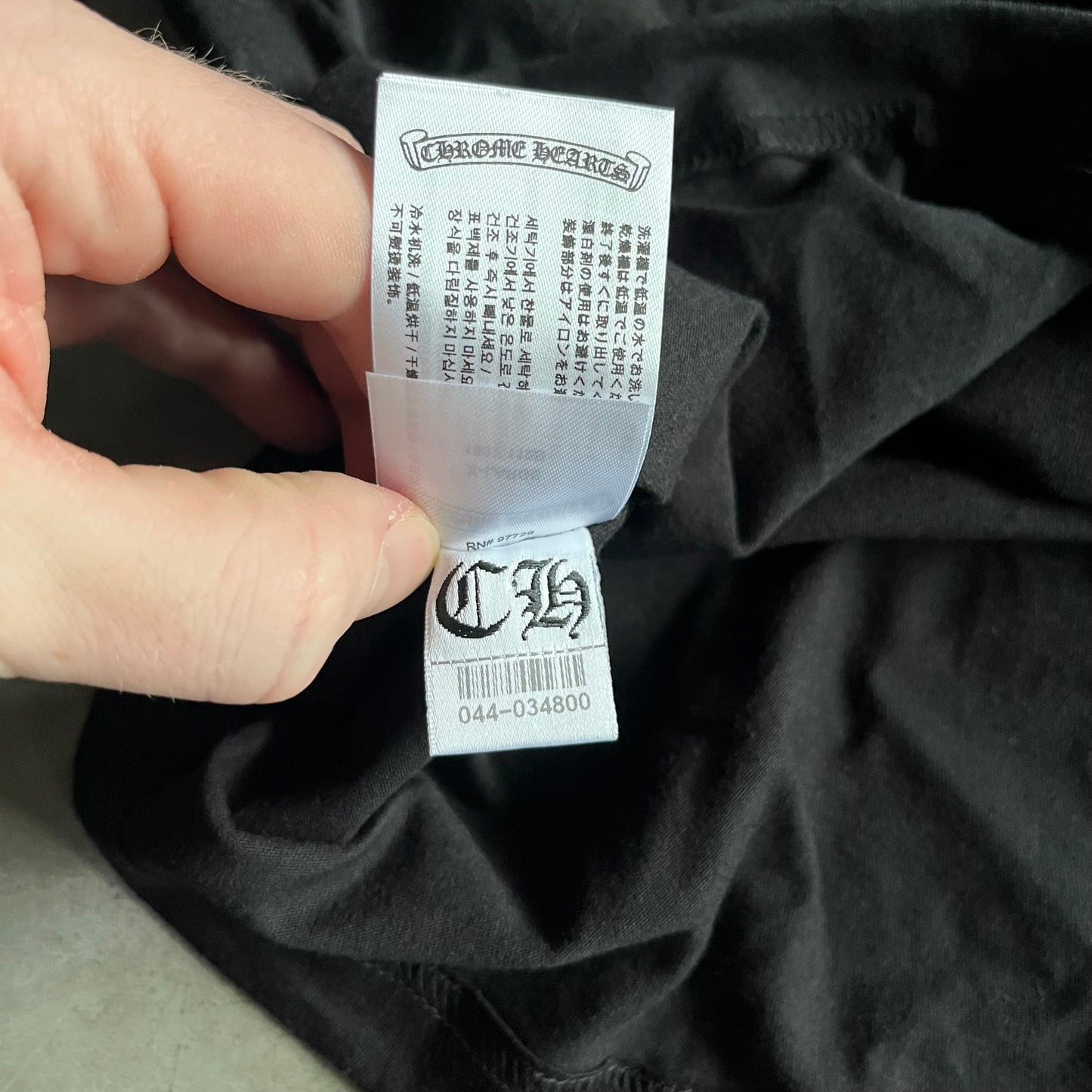 Chrome Hearts Miami Horseshoe Longsleeve T Shirt - XL