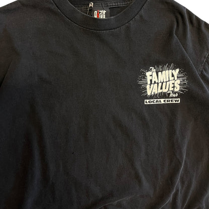 Vintage Family Values Local Crew Tour T Shirt
