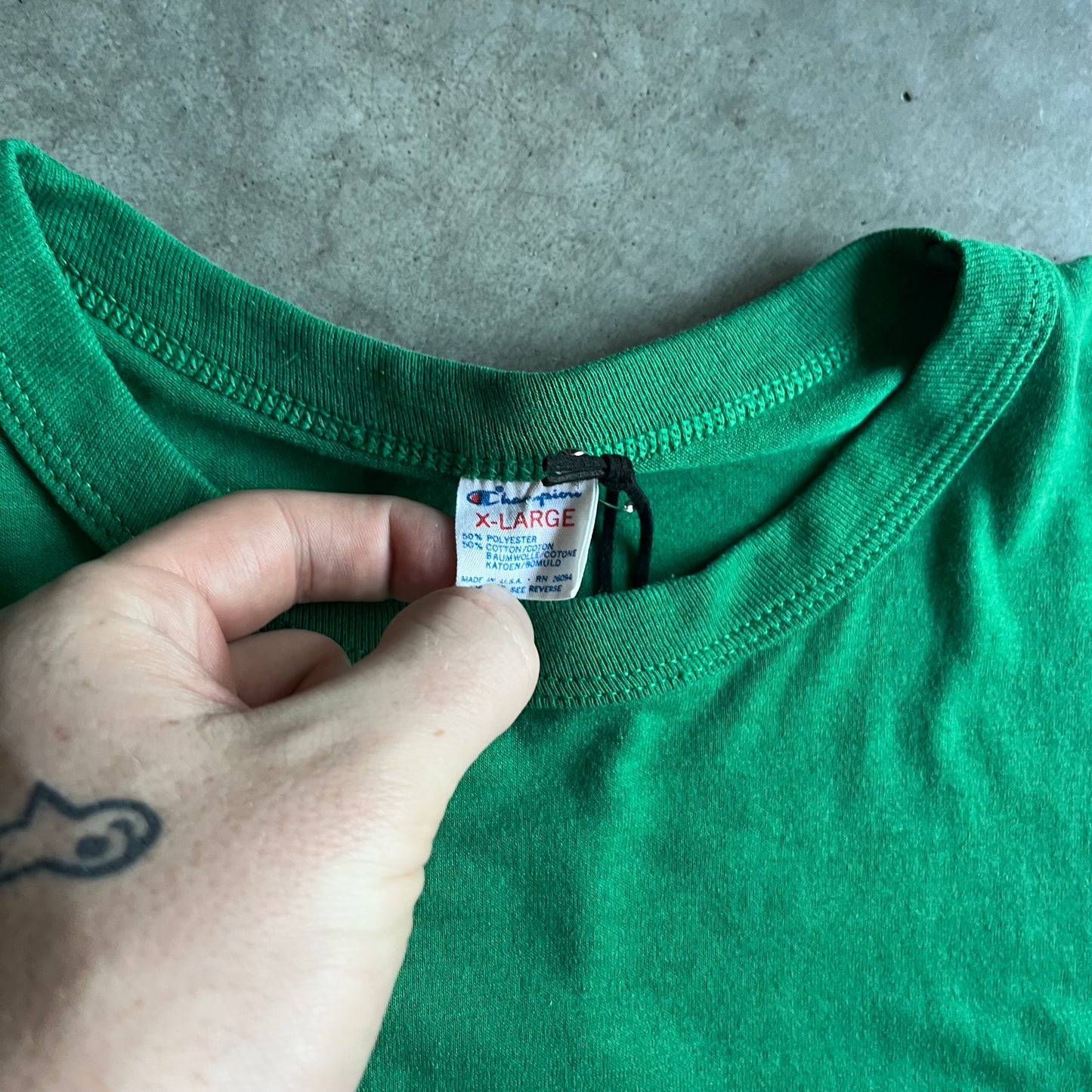 Vintage Champion Boston Celtics Faded Graphic Tee