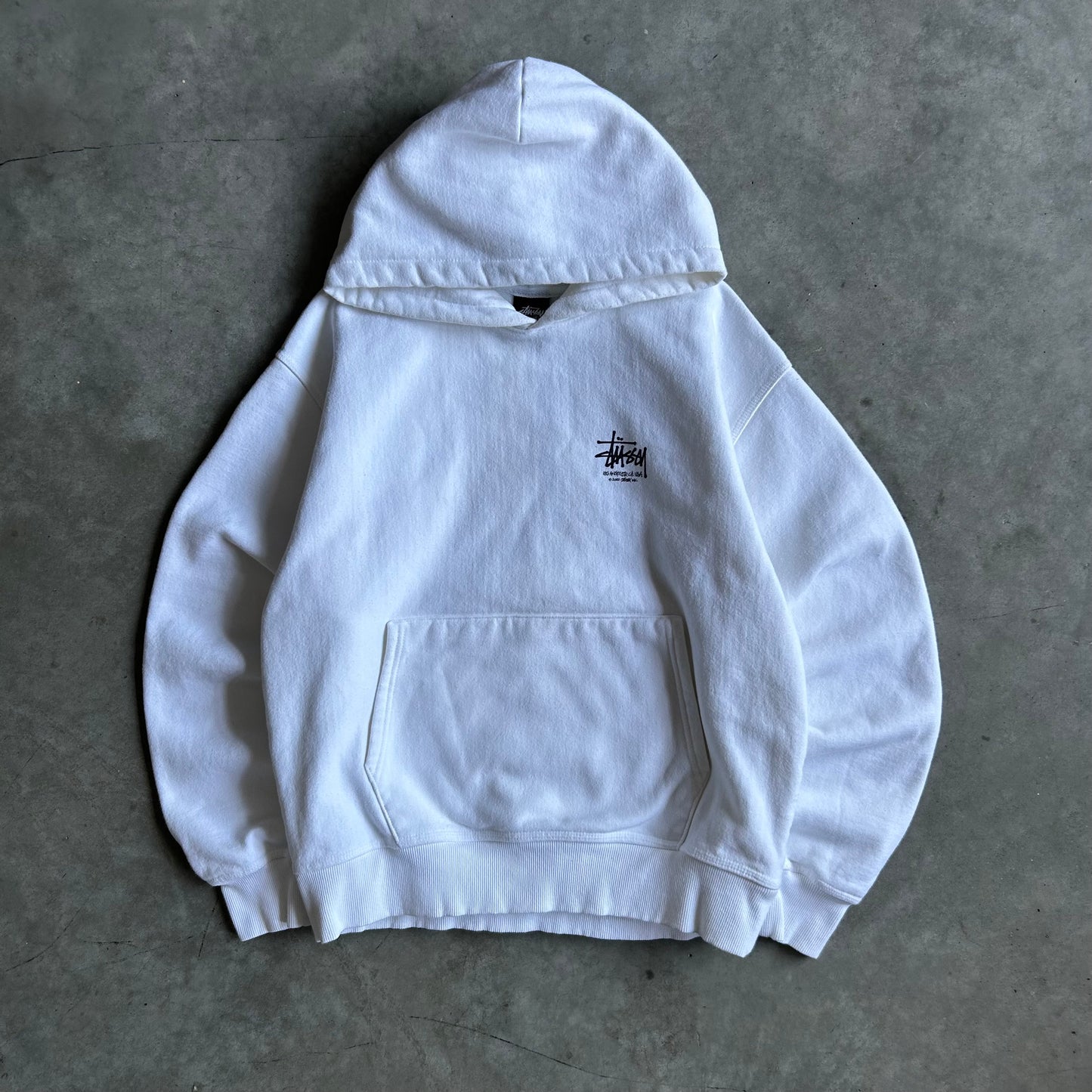 Stüssy 2022 Dragon Hoodie - White