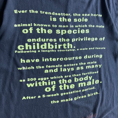 Vintage 1993 Nirvana Seahorse T Shirt