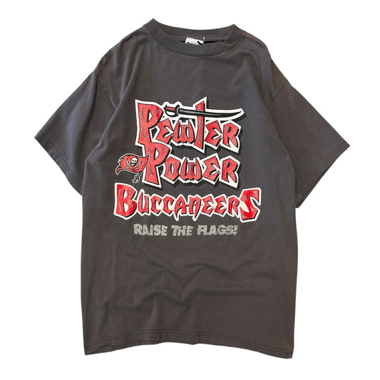 Y2K Pewter Power Buccaneers Tee