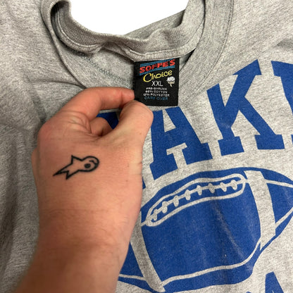 Vintage Drake Football Big Logo Grey Tee