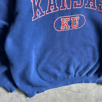 Vintage Galt Crew University Of Kansas Logo Sweatshirt