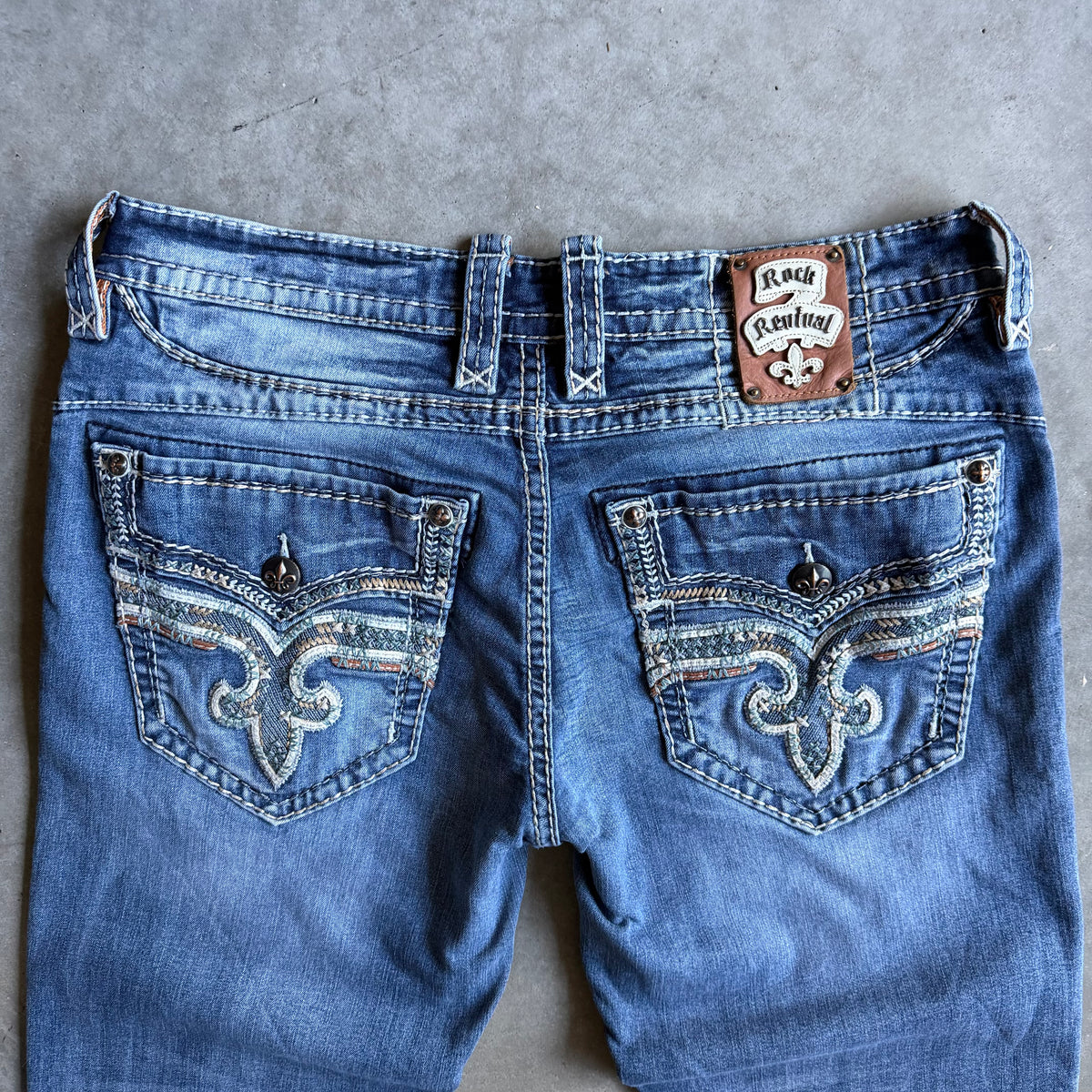 Y2K Rock Revival Relaxed Straight Leg Jeans