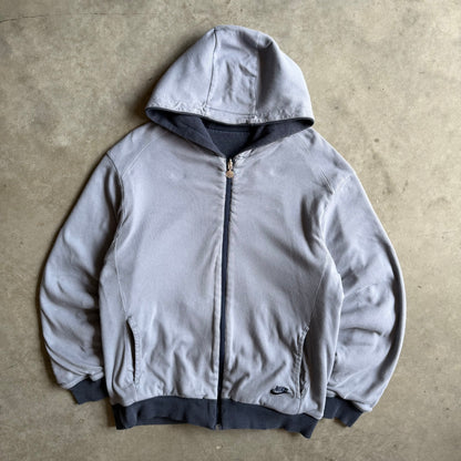 Vintage Nike Reversible Blue Zip-Up Jacket