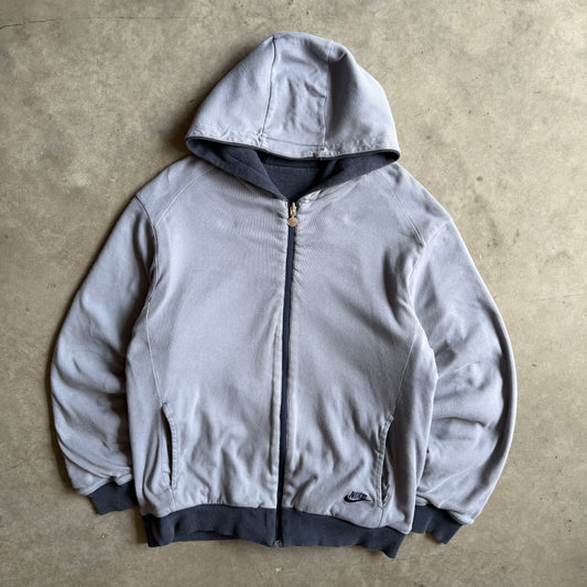 Vintage Nike Reversible Blue Zip-Up Jacket