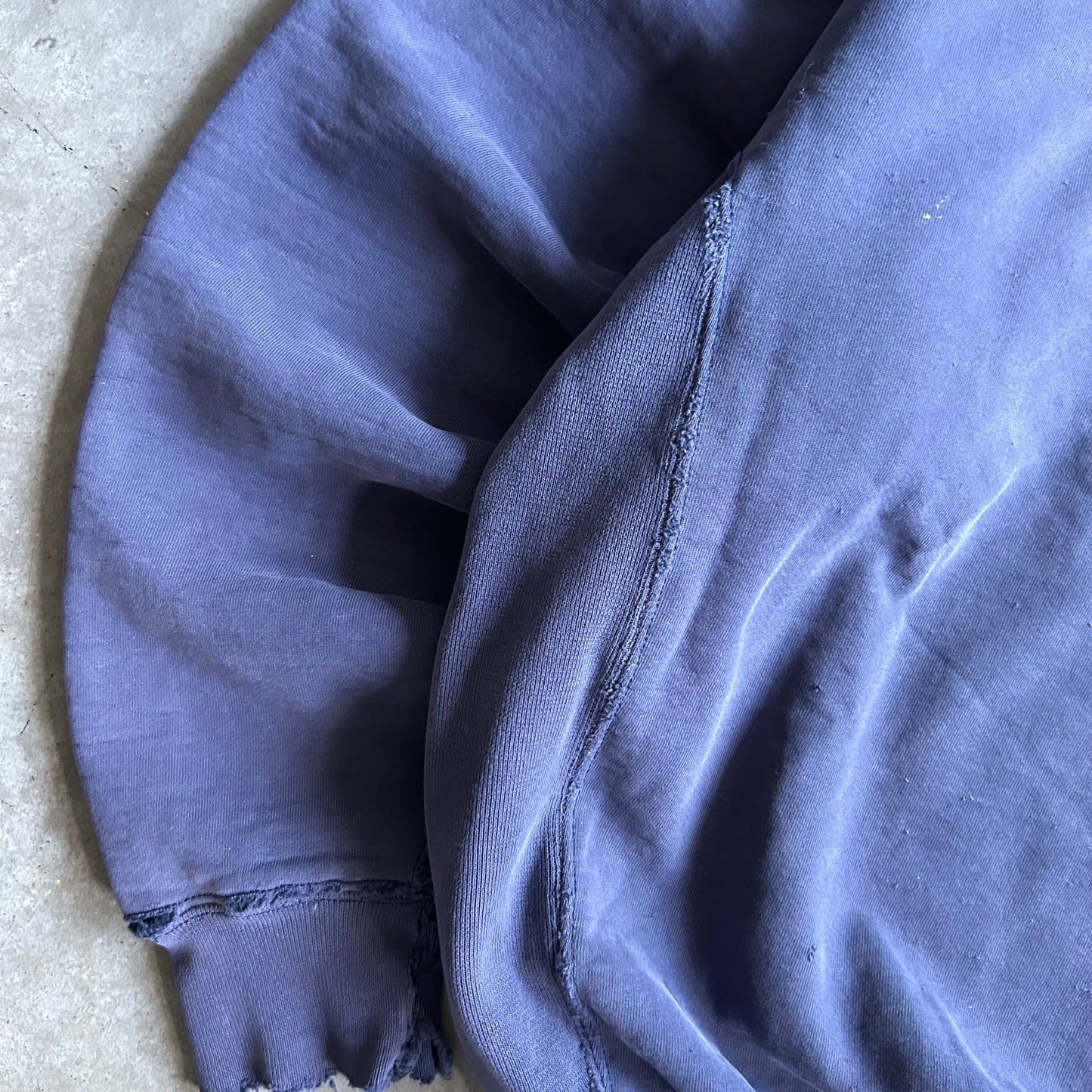 Vintage Russell Pro Cotton Faded Navy Sweatshirt