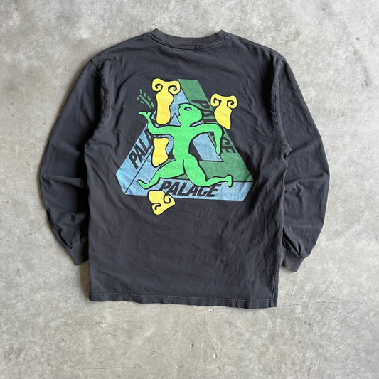 Palace “Dancing Man” Longsleeve Tee - Black