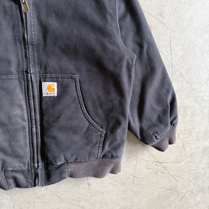 Carhartt Youth Black Hooded Active Jacket