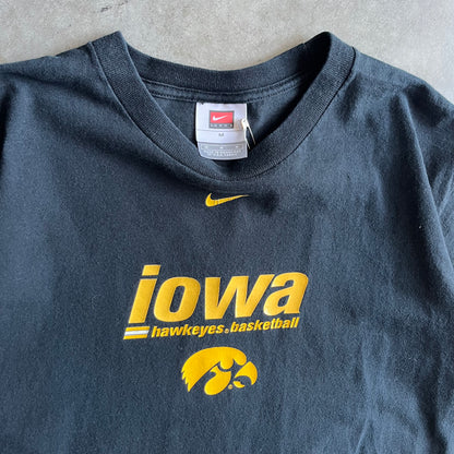 Vintage Iowa Hawkeyes Basketball Nike Black Tee