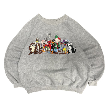 Vintage Looney Tunes Grey Crewneck Sweatshirt