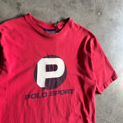 Vintage Polo Sport P Logo Tee