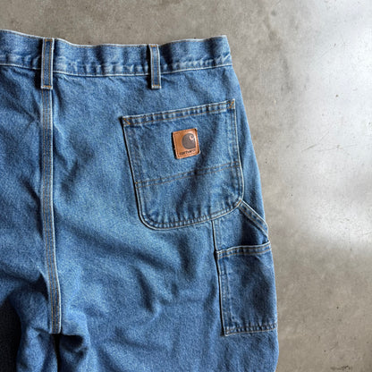 Y2K Carhartt B29 Blue Carpenter Jorts