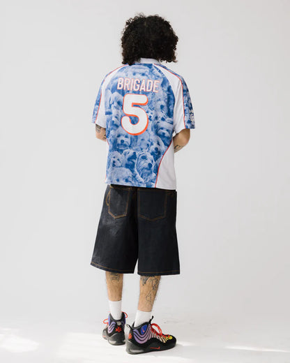 Brigade - Theo Soccer Jersey (White)