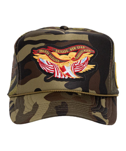 Brigade - Pronto Llegara Trucker Hat (Camo)