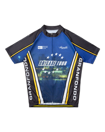 Brigade - Granfondo Cycling Jersey (Blue)