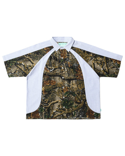 Brigade - Velodrome Button Up Shirt (Camo)