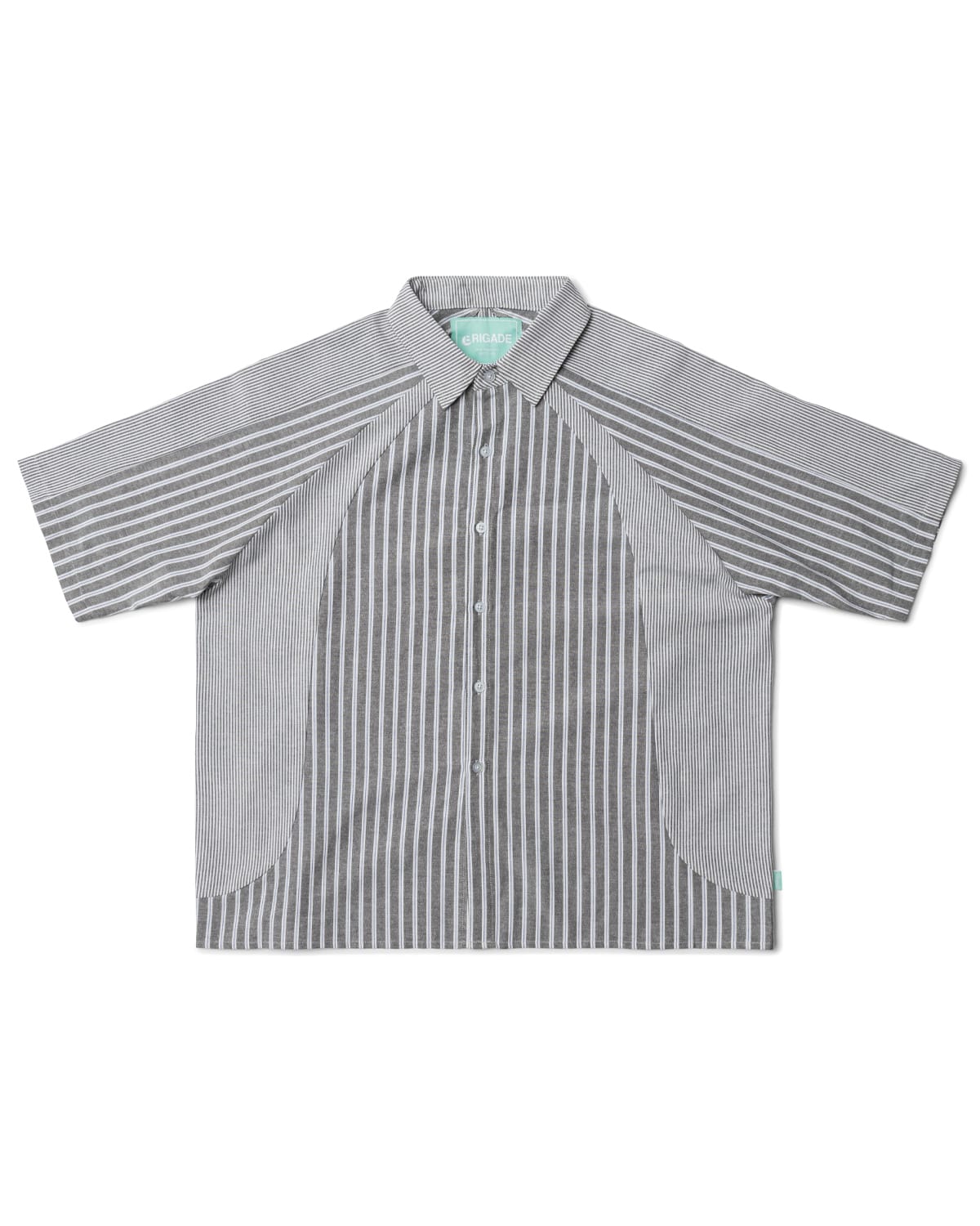 Brigade - Velodrome Button Up Shirt (Grey)