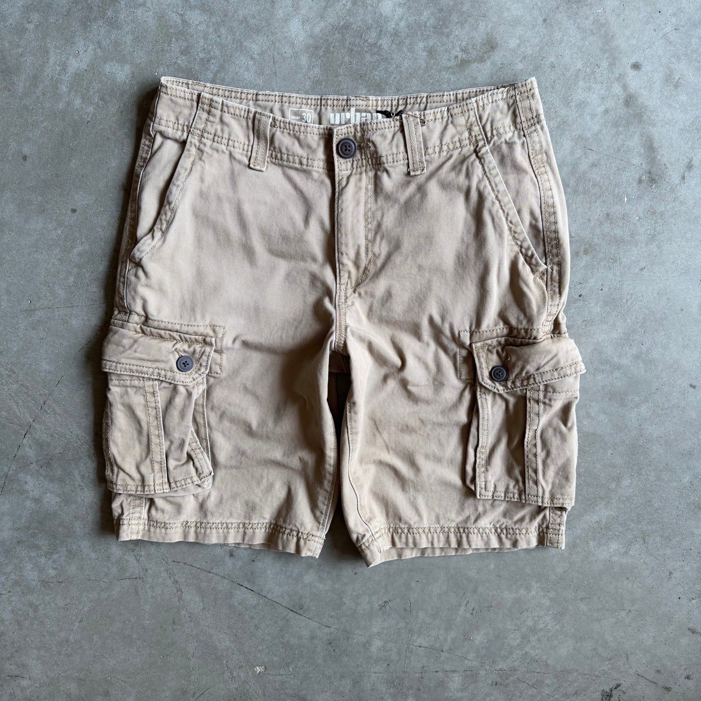 Y2K Urban Pipeline Cargo Shorts