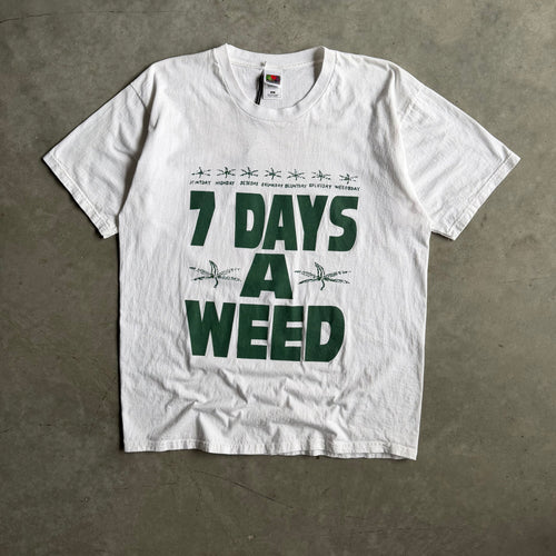 Vintage ‘7 Days A Weed’ Pothead T Shirt