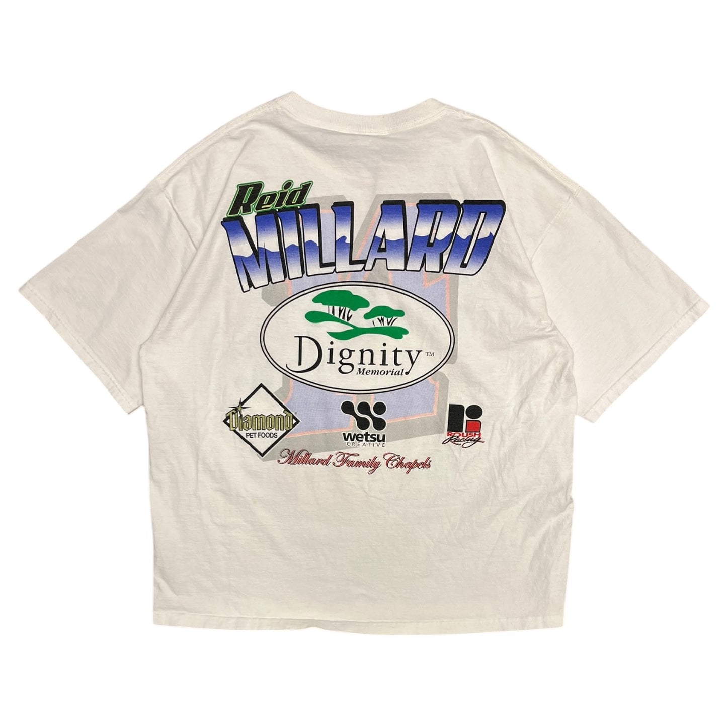 Y2K Dirt Track Racing Reid Millard Tee