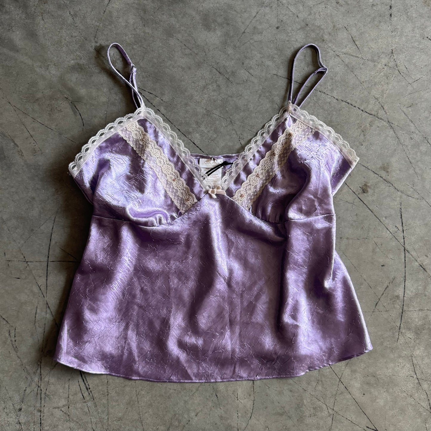 Women’s Y2K Purple Lace Fairy Camisole
