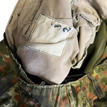 Vintage German Army Flecktarn Camo Cargo Pants