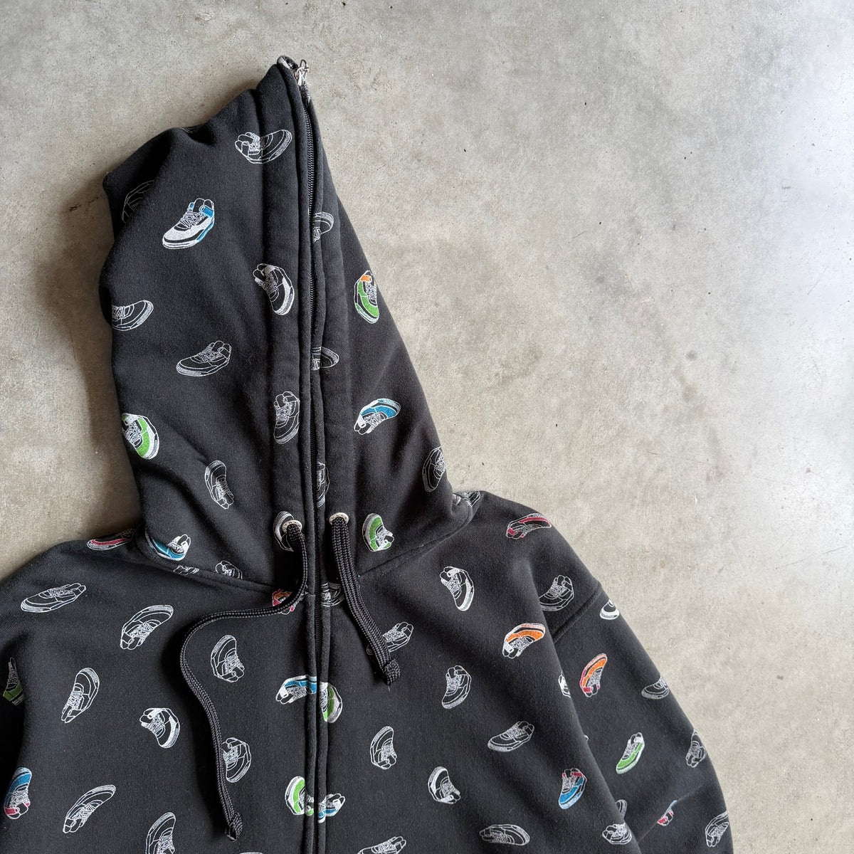 Y2K South Pole Sneaker AOP Full Zip Jacket