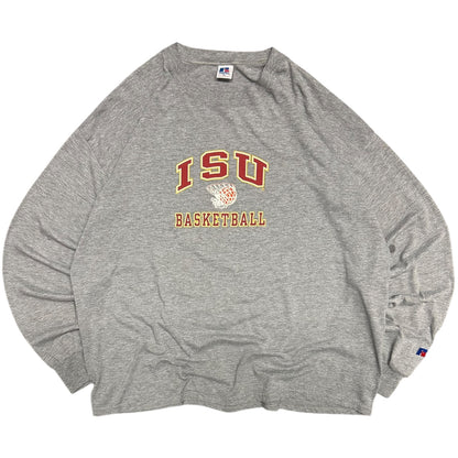 Vintage ISU Basketball Grey L/S Tee