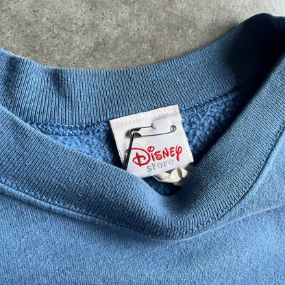 Vintage Mickey Mouse Blue Crew Neck