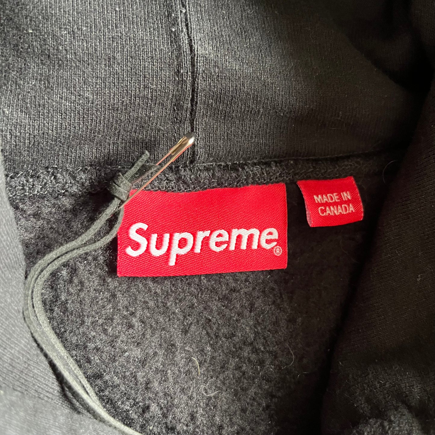Supreme X MF DOOM FW23 Hooded Sweatshirt - Black