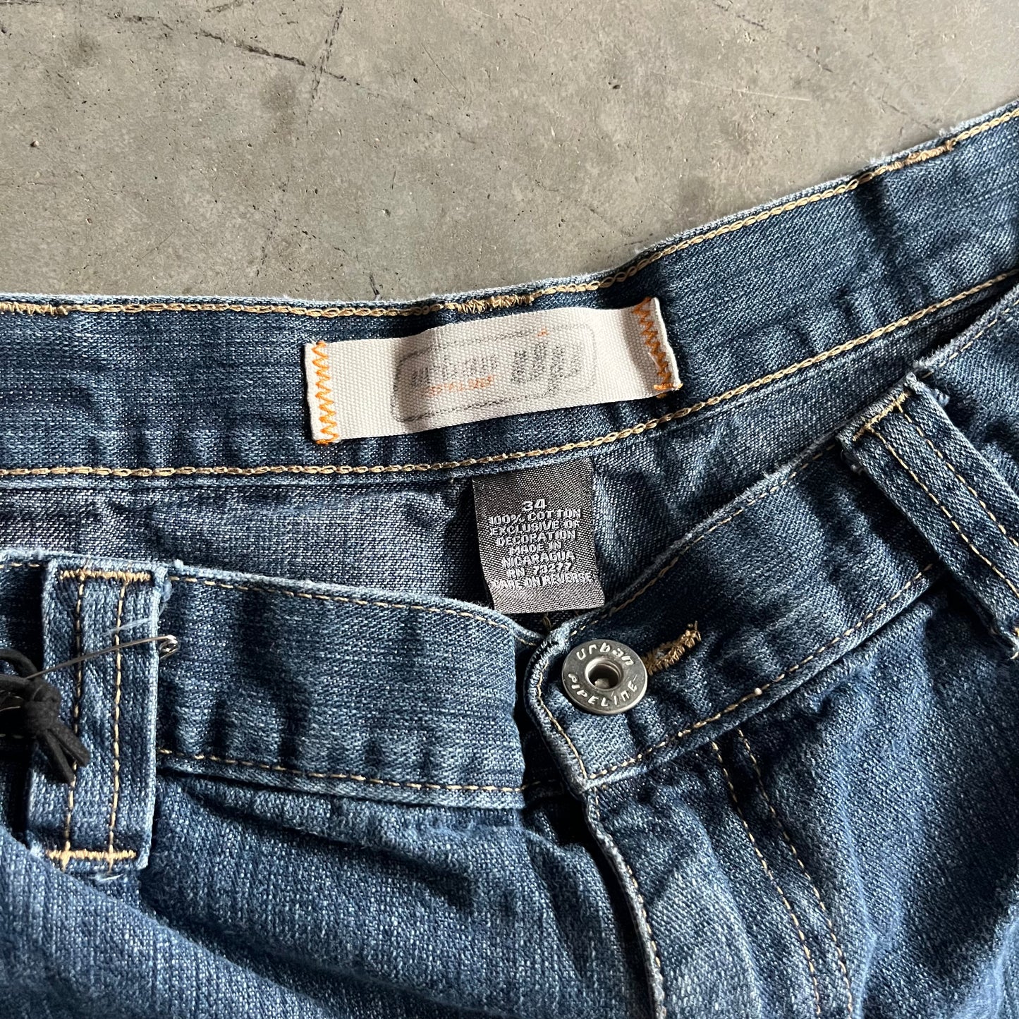 Y2K Urban Pipeline Carpenter Jorts