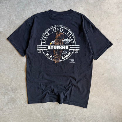 Vintage Sturgis ‘00 Black Hills Rally Chest Pocket Tee
