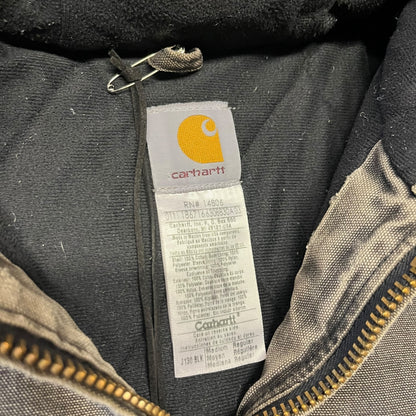 Carhartt ‘J130 BLK’ Thrashed Black Active Jacket