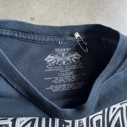 Vintage West Coast Choppers Graffiti Skulls Tee