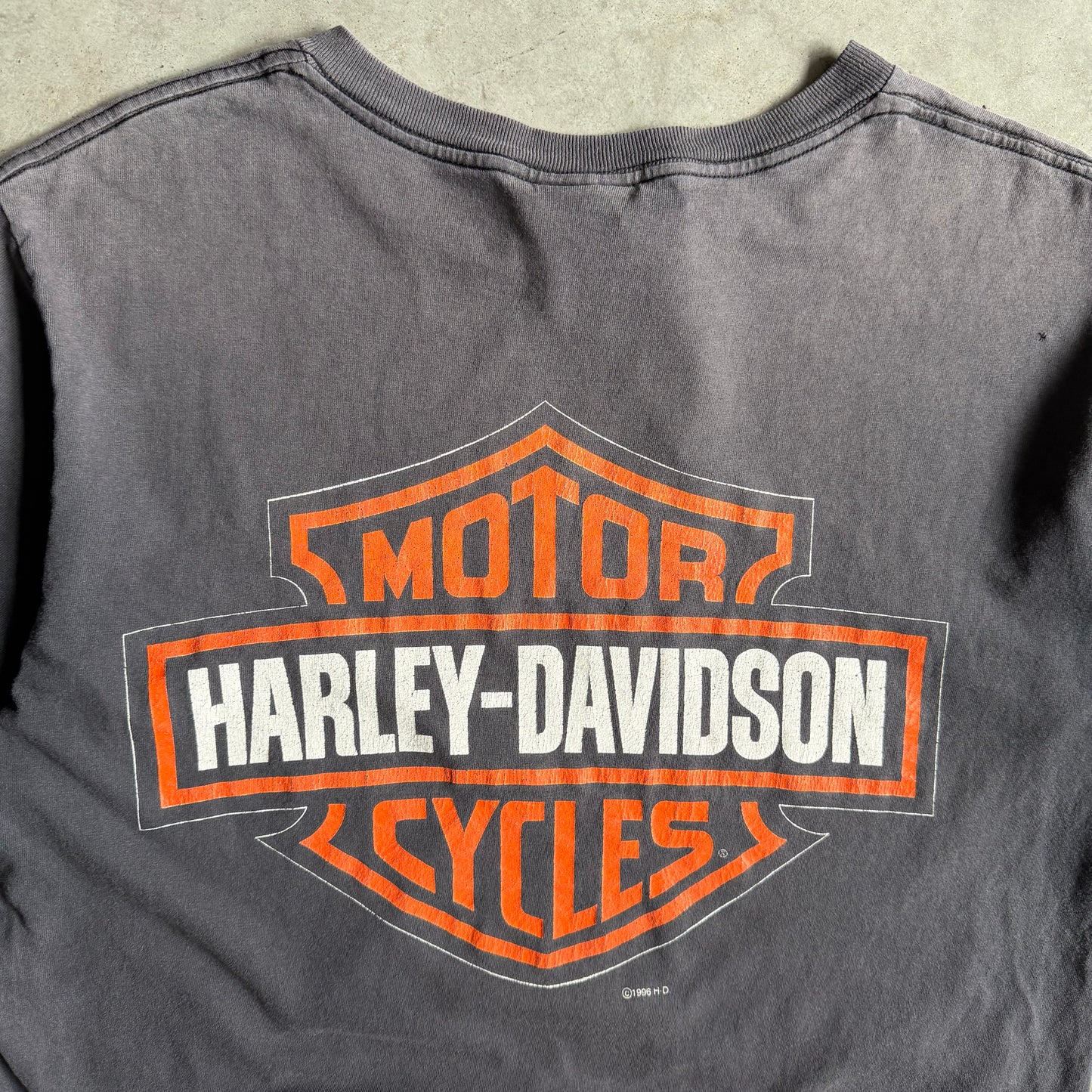 Vintage Harley Davidson ‘Nothing Sounds Like a Harley’ AOP T Shirt