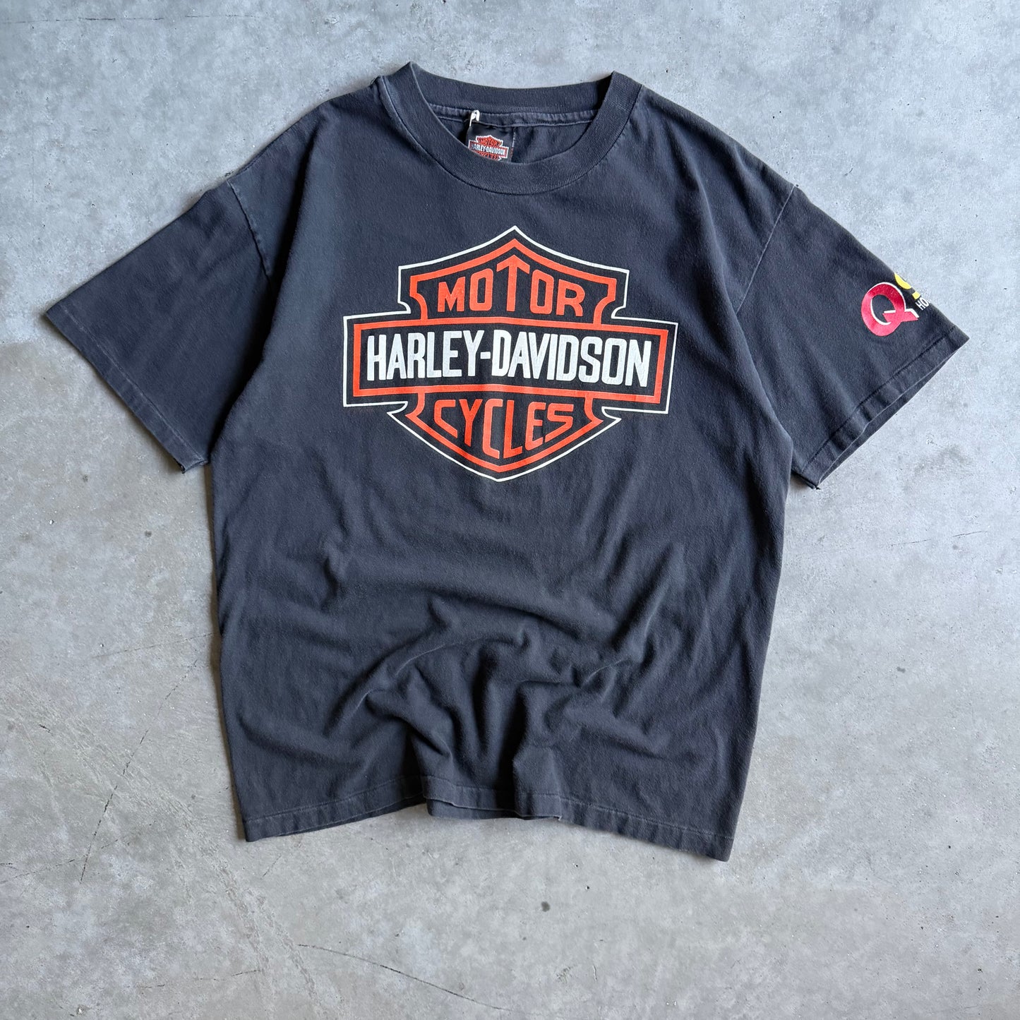 Vintage Rio Grande Valley Texas Harley Davidson Shield Tee