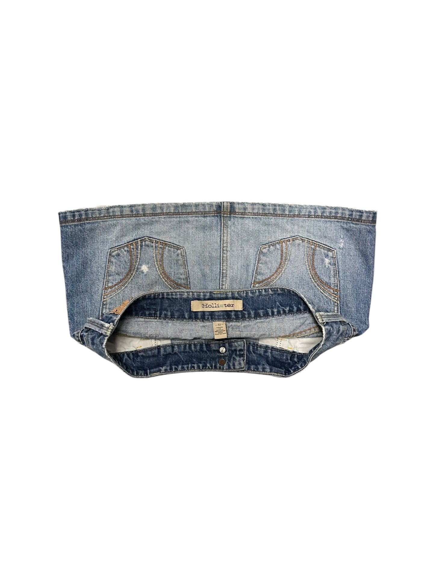 Women’s Y2K Hollister Micro Mini Denim Skirt
