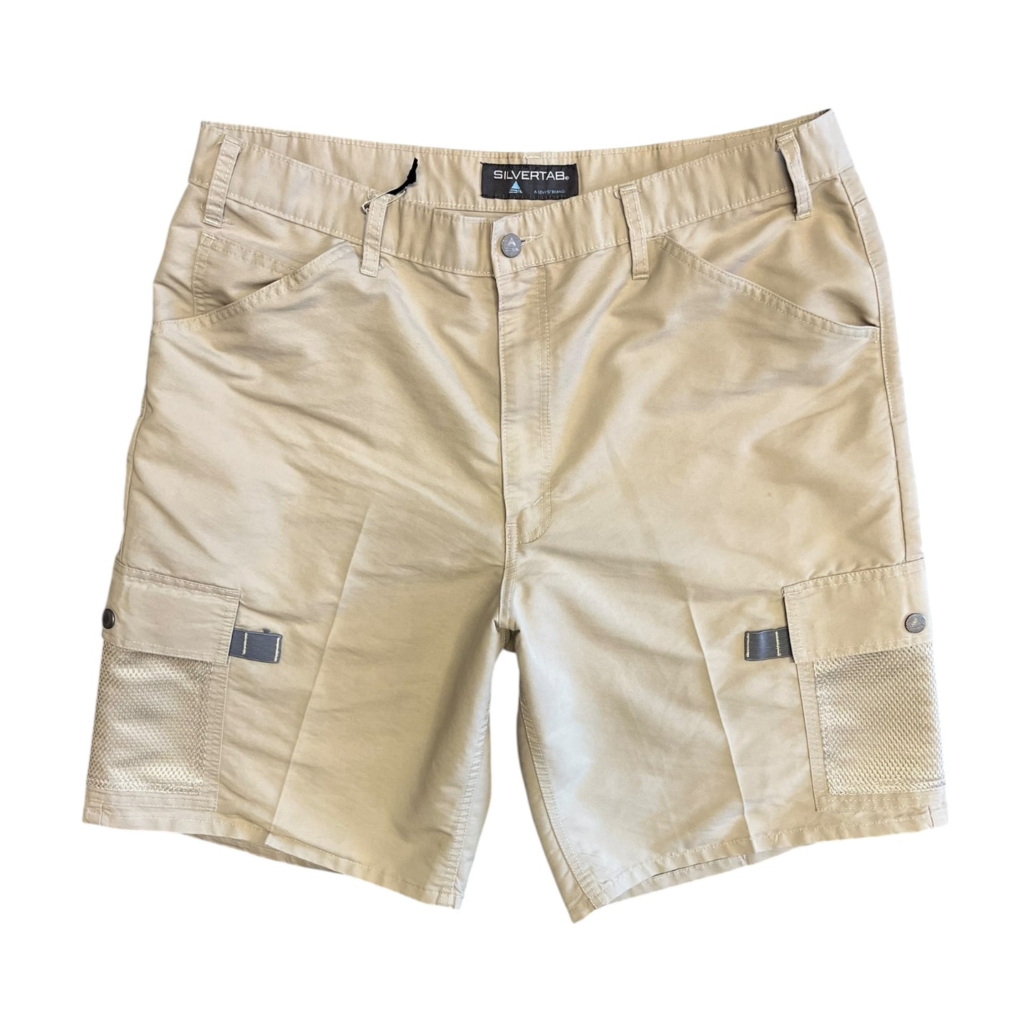 Y2K Levi’s Silver Tab Tan Cargo Shorts