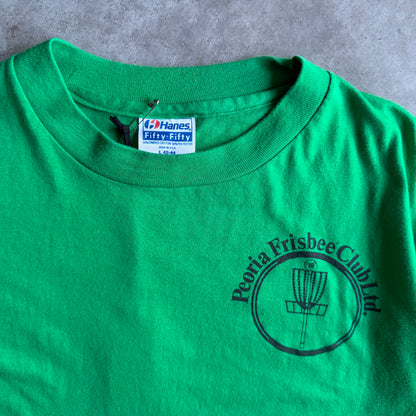 Vintage Peoria Frisbee Club Chain Chomper T Shirt