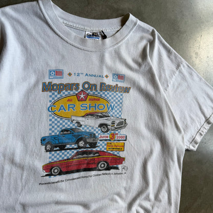 Vintage 12th Annual Mopars On Review ValAir Car Show Tee