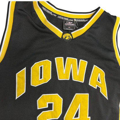 Vintage Hawkeyes #24 Basketball Jersey