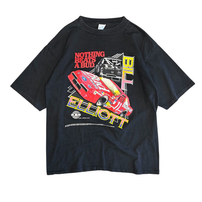Vintage Bill Elliot Nothing Beats A Bud Tee